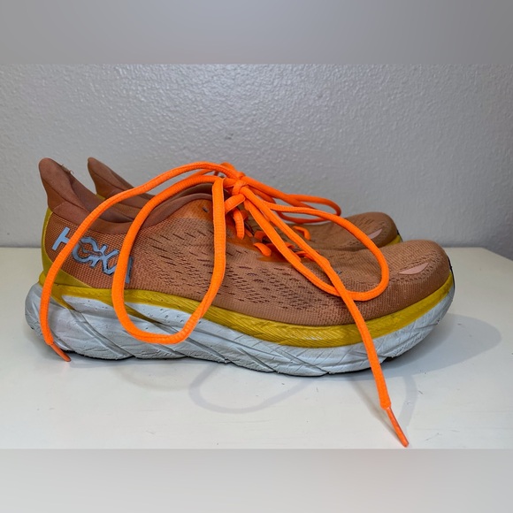 Hoka One One Men’s Clifton 8 Sun Baked Sneakers Size 8 - Picture 5 of 11